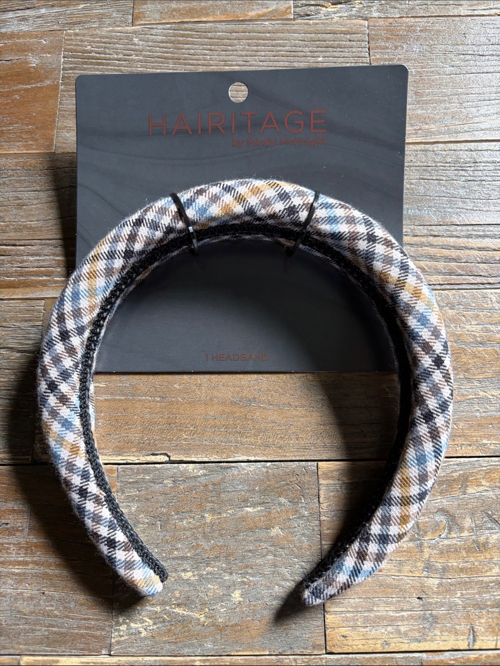 Hairitage by Mindy McKnight Plaid Padded Headband
